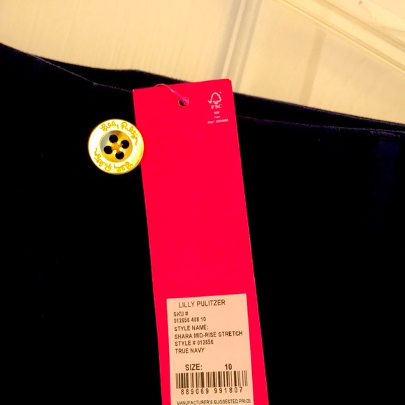 Lilly Pulitzer 7” Shara Mid-Rise Stretch Shorts - Picture 5 of 5